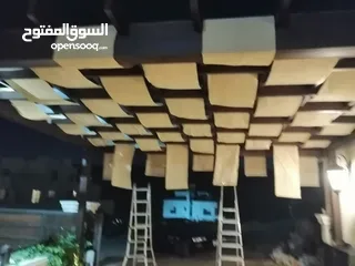  13 شوادر ومظلات خارجية واشرعة وبيرجولا وجميع مستلزمات التظليل الخارجي تنجيد مراجيح واطقم راتان