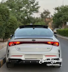  5 كيا K5 2021 فل كامل بانوراما فحص 7 جيد بحالة الشركة للبيع كاش او اقساط دفعة 10 الاف من المالك مباشرة