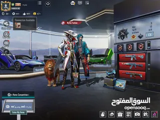  2 حساب ببجي للبيع لفل فوق 80 موجود سيارات واسحله كثير