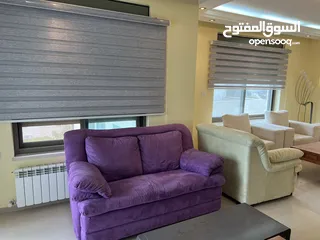  2 شقه مفروشه للايجار في الارسال مقابل برج فلسطين