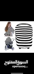  4 6 في 1 متعدد الاستخدامات– عملي وآمن لكل أم و طفل  Multi-Use Nursing Cover 6-in-1
