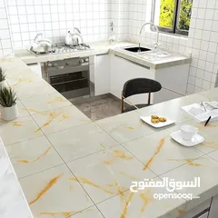  3 بلاط تلزيق فاخر بعدّة ألوان وتصاميم أنيقة خامة قوية ومتينة بتصميم يشبه الرخام الحقيقي