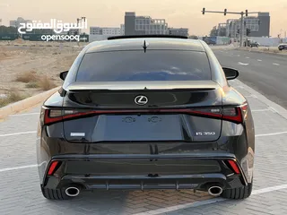  9 لكزس IS350 F-SPORT موديل 2021 وارد امريكا فل اوبشن