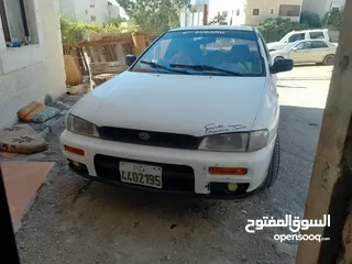  1 سوبارو امبريزا 95 قير ماتور الف ترخيص وتمين فل الفحص نضيف