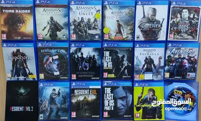  18 PS4/5مستعمل و جديد