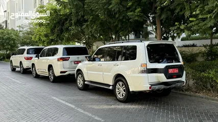  1 Suv Land Cruiser 2024 nissan patrol 2021 pajero 2020 for rent available