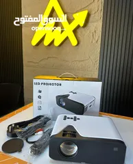  2 جهاز عرض داتا شو /بروجيكتر بدقة وجودة عالية جدا بروجيكتر مع انظمة عالية جدا وضوع 1080p متنقل