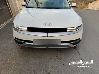  22 هيونداي ايونك 5 موديل 2022 فل ما عدا الفتحة فحص كامل اوتو سكور بدون ملاحظات
