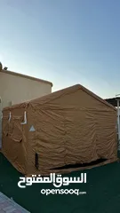  3 للبيع خيمة هوائيه استعمال مره واحده للتجربه 4×4 متر