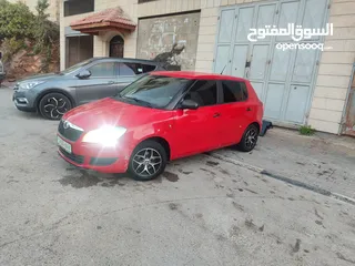  1 سكودا فابيا بنزين برايفت جير عادي 2013