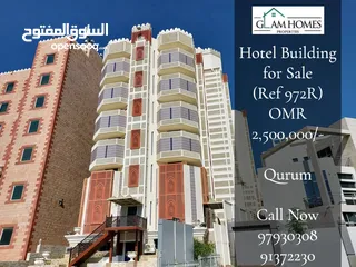  11 44 Bedrooms Fully Furnished Hotel Building for Sale in Qurum REF:972R