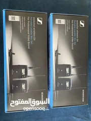  2 مايكات sennheiser بحالة الوكالة