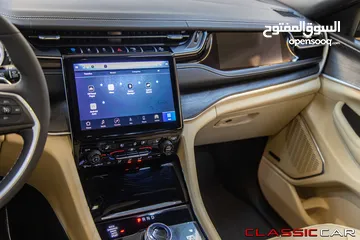 13 Jeep Grand Cherokee 2022 Limited Plug in hybrid 4xe  السيارة بحالة ممتازة جدا و قطعت مسافة 5000 كيلو