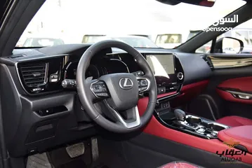  2 لكزس فاخرة NX 350 موديل 2024 كفالة الشركة عداد زيرو لون اسود مميز