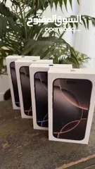  26 Iphone 16 Pro Max // ايفون 16 برو ماكس جديد كفالة الشرق الاوسط جميع الالوان  افضل سعر