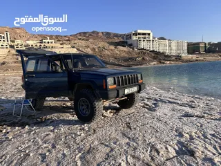  10 للبيع - جيب شيروكي XJ موديل 1999  جاهز للبر والمغامرات!
