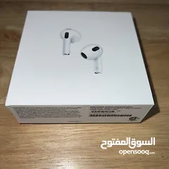  2 apple airpords 3 generation original brand new condition like new used only few times with box