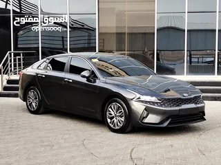  11 Kia k5 2021للبيع او البدل على كيا نيرو كهرباء او كونا كهرباء السيارة في حالة الوكالة