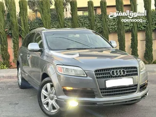  16 جيب اودي Q7 موديل 2007 فل اوبشن بانوراما كوارتر فحص كامل ممشي قليل