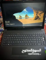  1 لابتوب HP موديل حديث جداً