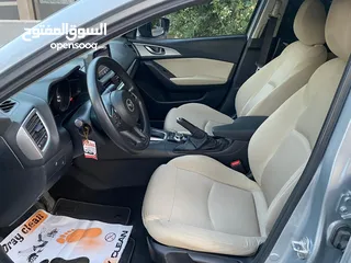  8 مازدا زوم 3 -  2019  بسعر 11600 دينار  كاش لون سلفر    لم تعمل سياحي او تطبيقات نهائي