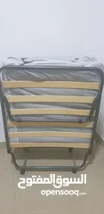  7 Home-Box Folding Single Bed with Mattress (80x190 cm)