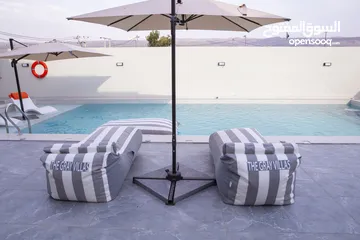  10 تجربة الفخامة والراحة : احجز شاليهك الآن واقضي اجازتك بكامل الخصوصية والرقي The gray villas