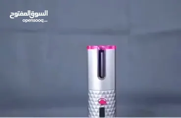  7 Cordless Hair Curler  مجعد الشعر اللاسلكي   امكانية شحنه و أخذه إلى اي مكان و استخدامه في اي وق