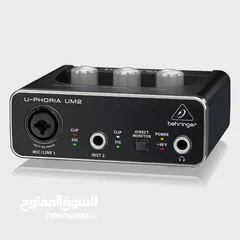  4 طقم ستديو Behringer للتسجيل والبث المباشر Behringer U-Phoria Studio PRO