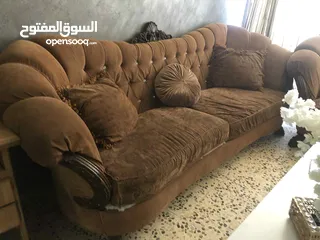  6 كنب مستعمل بحاله الوكاله