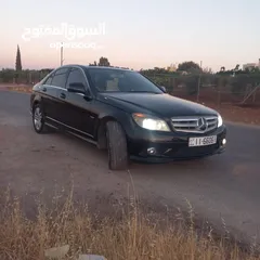  5 مرسيدس بنز C180 AMGاصلي  فحص كامل  موديل 2008 فتحه فل كامل