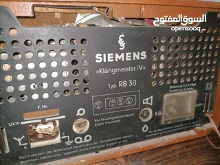  3 Radio siemens ancien