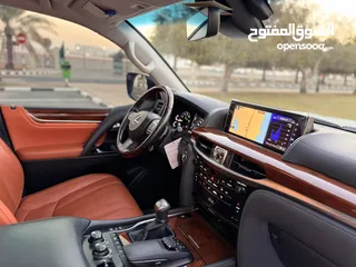  12 لكزس LX570 وكالة بهوان بحالة الوكالة