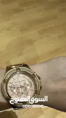  2 Michael Kors rose gold bronze chronograph women’s watch