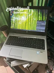  8 كور i7 جيل سادس hp ProBook 640 G2 نظافه 95% بسعر 350 الف