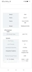  2 CPU core i7 6700 3.4ghz