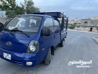  2 كيا بينجو موديل 2007 دبل كبين