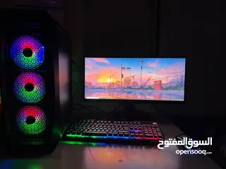  1 ست اب كامل PC gaming  موس كيبورد gaming سماعت astro 10