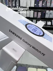  4 Samsung Watch FE (2024) ساعة سامسونج واتش قياس 40مم متوفرة باللون الاسود و الزهري و الازرق جديدة