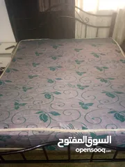  2 فرشت تخت زنبركيه نضيفه فرشت تخت زنبركيه