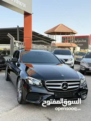  6 مرسيدس E350 2020 AMG فحص كامل ممشى قليل فل اضافات اعلى صنف لون اسود غرفة كاميل