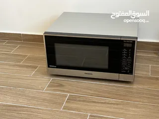  8 مايكروويڤ باناسونيك فري ستاند اكبر حجم بحالة ممتازه جميل جداً 44 لتر