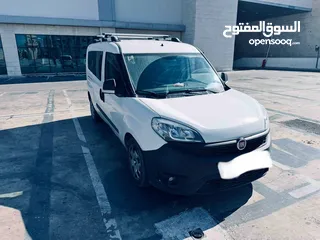  2 Fiat doblo maxi 6+1 شصي طويل 2019