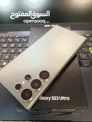  5 Samsung S23 Ultra 256 GB وارد شرق اوسط  مع الكرتونه ( وكااله )