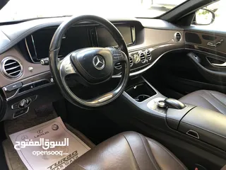  23 مرسيدس بنز S400 موديل 2015 هايبرد وارد الوكالة بحالة ممتازة للبيع