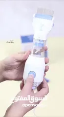  2 مشط لازالة القمل والصبيان الكهربائي الاصلي  تخلصي من القمل بدون مواد كيمائية وبكل سرعة للتخلص السهل