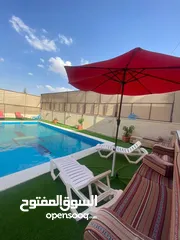  1 بسم الرحمن آلرحيم السلام شاليه للبيع في صروت يبعد عن شفابدران 20د مجهز بالكامل أطلاله مميزه جدا
