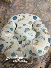  2 كرسي اطفال كهربائي هزاز Electric rocking baby chair ومخده رضاعه