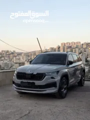  4 سكودا كودياك 2022 سبورت لاين فل فل اضافات سعر مميز عالكاش 7مقاعد