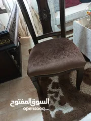  5 طاولة سفرة 6 كراسي مستعملة بحال الجديد